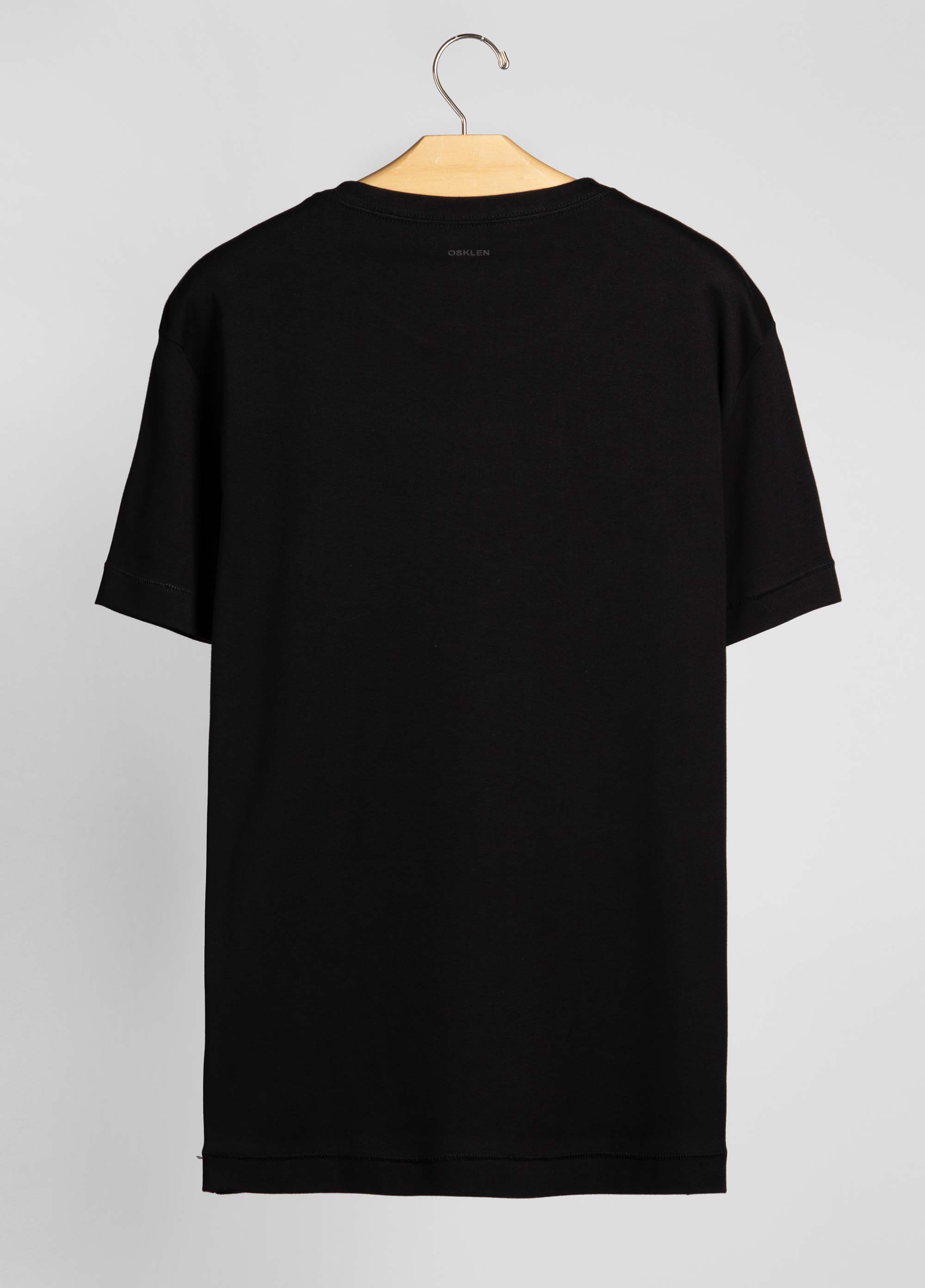 Mens Suedine Black T-shirt